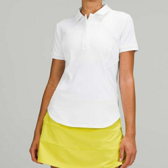 lululemon athletica Tops - Lululemon Quick-Drying Short Sleeve Polo Shirt